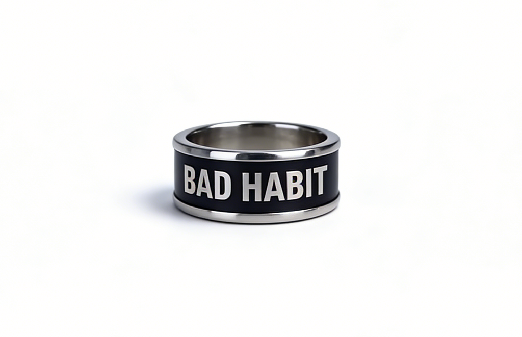 BAD HABIT Statement Ring (pre-order)