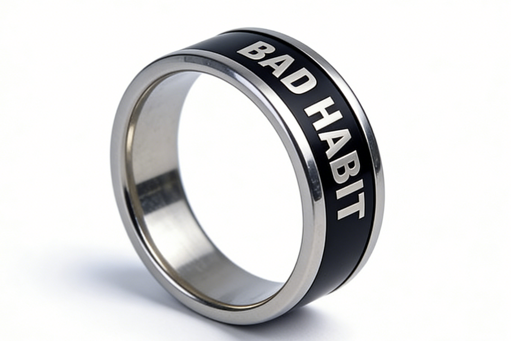 BAD HABIT Statement Ring (pre-order)